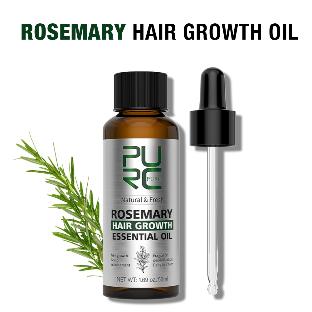 Hair Care Vitamin E - Aceite de romero PURC para el