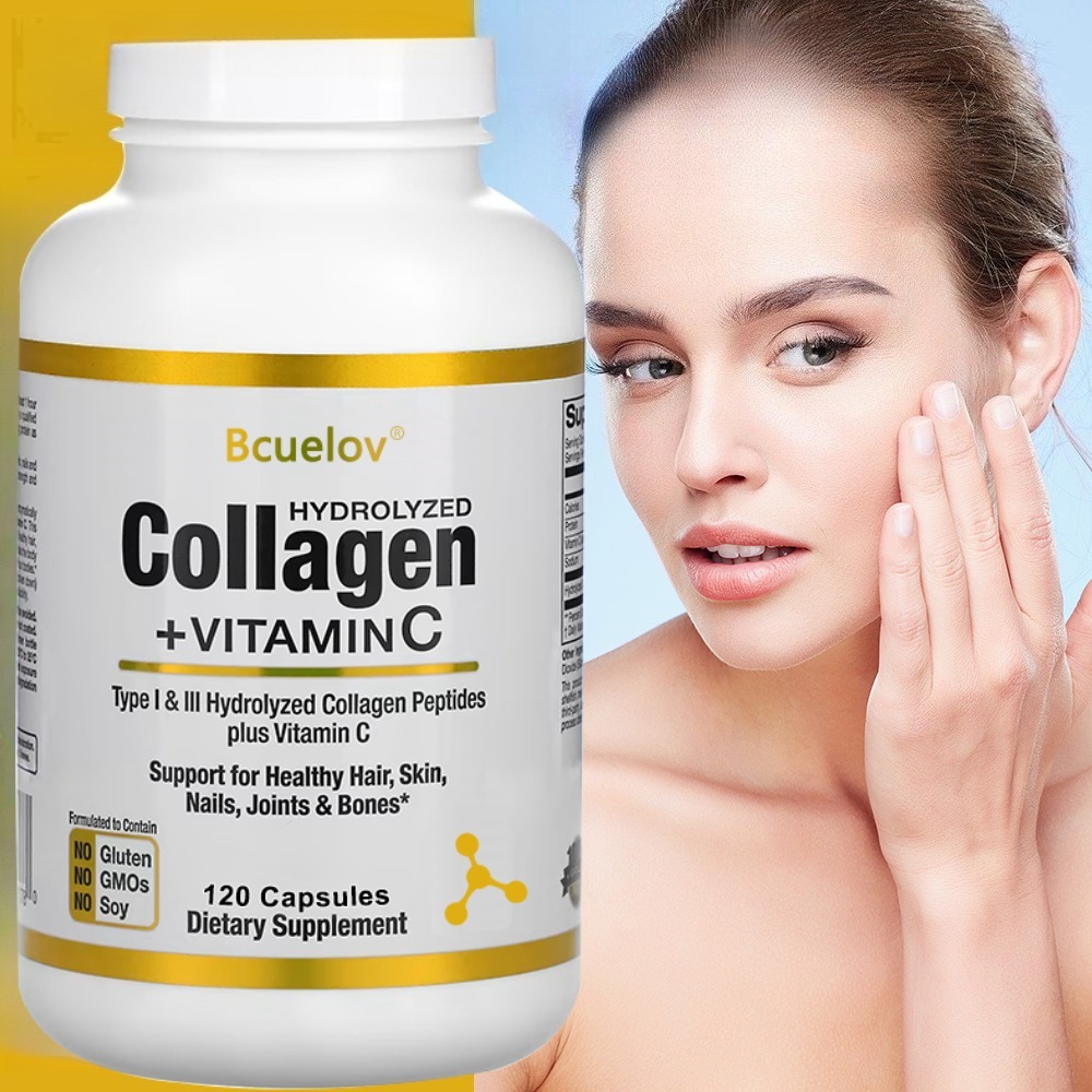 Hair Care Vitamin - Suplemento de Péptidos de Colágeno Hidrolizado