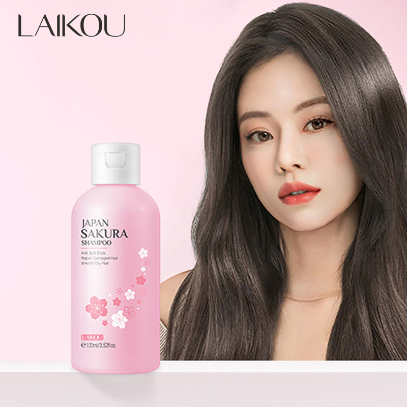 Hair Care Vitamin E - LAIKOU Japón Sakura champú reparación cabello