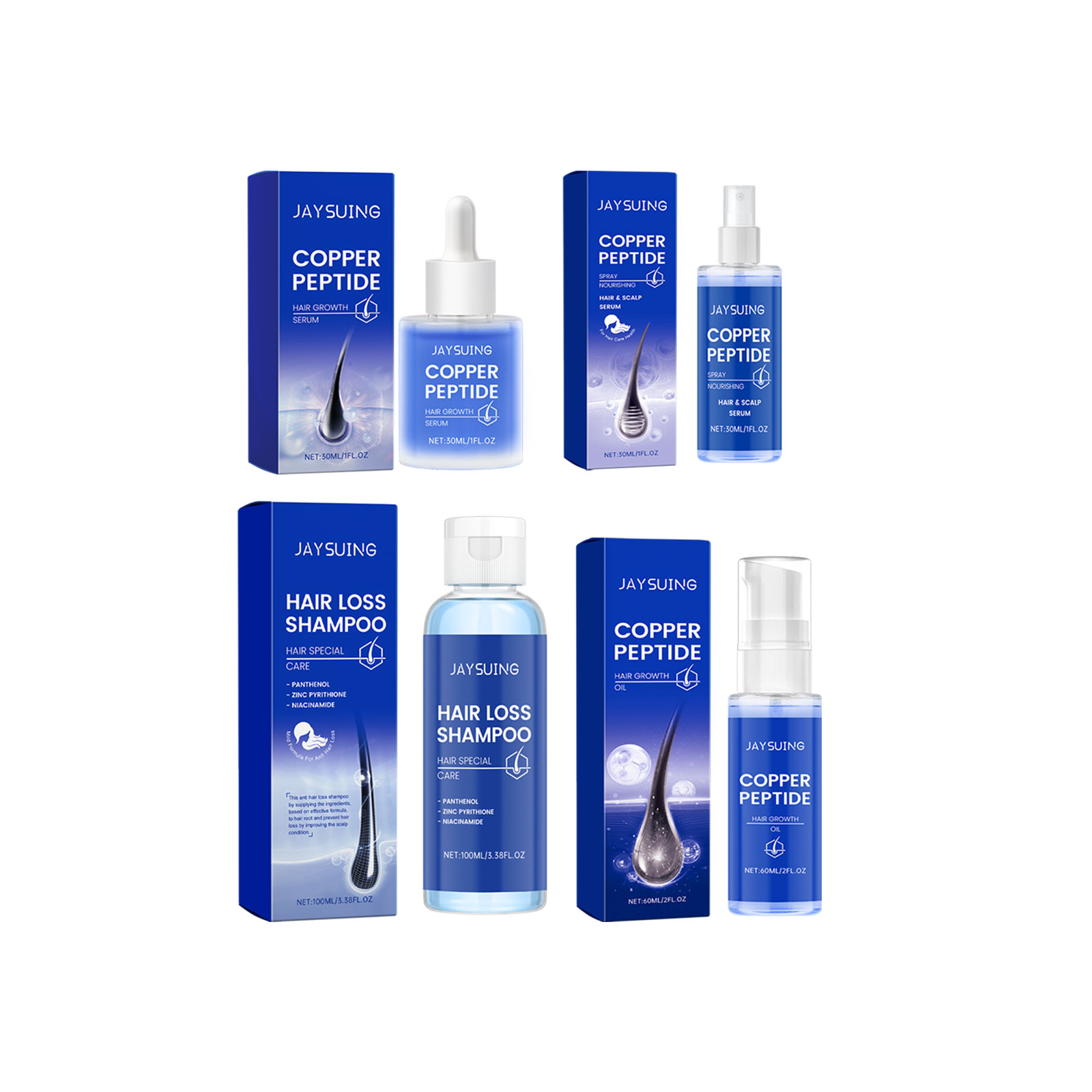 Champú con péptido de cobre, s - Hair Care Oil Serum reseña y precio