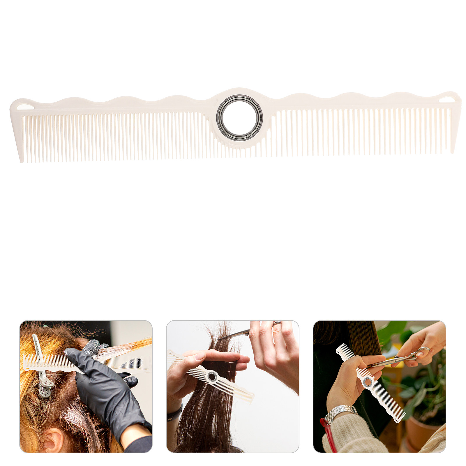 Peine Giratorio para Barberos, - Detangling Wide Comb reseña y precio