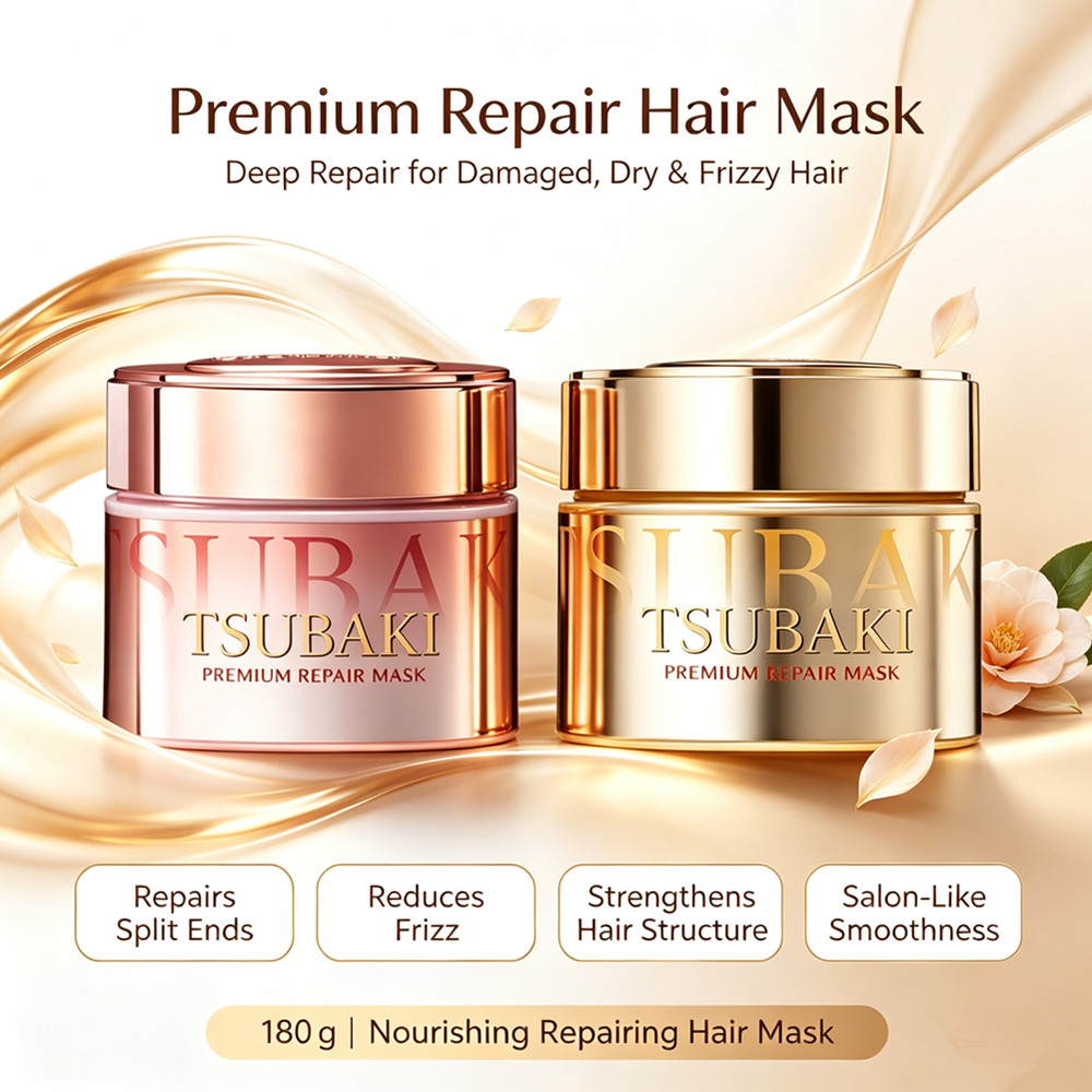 Mascarilla Reparadora Premium  - Hair Care Tsubaki reseña y precio