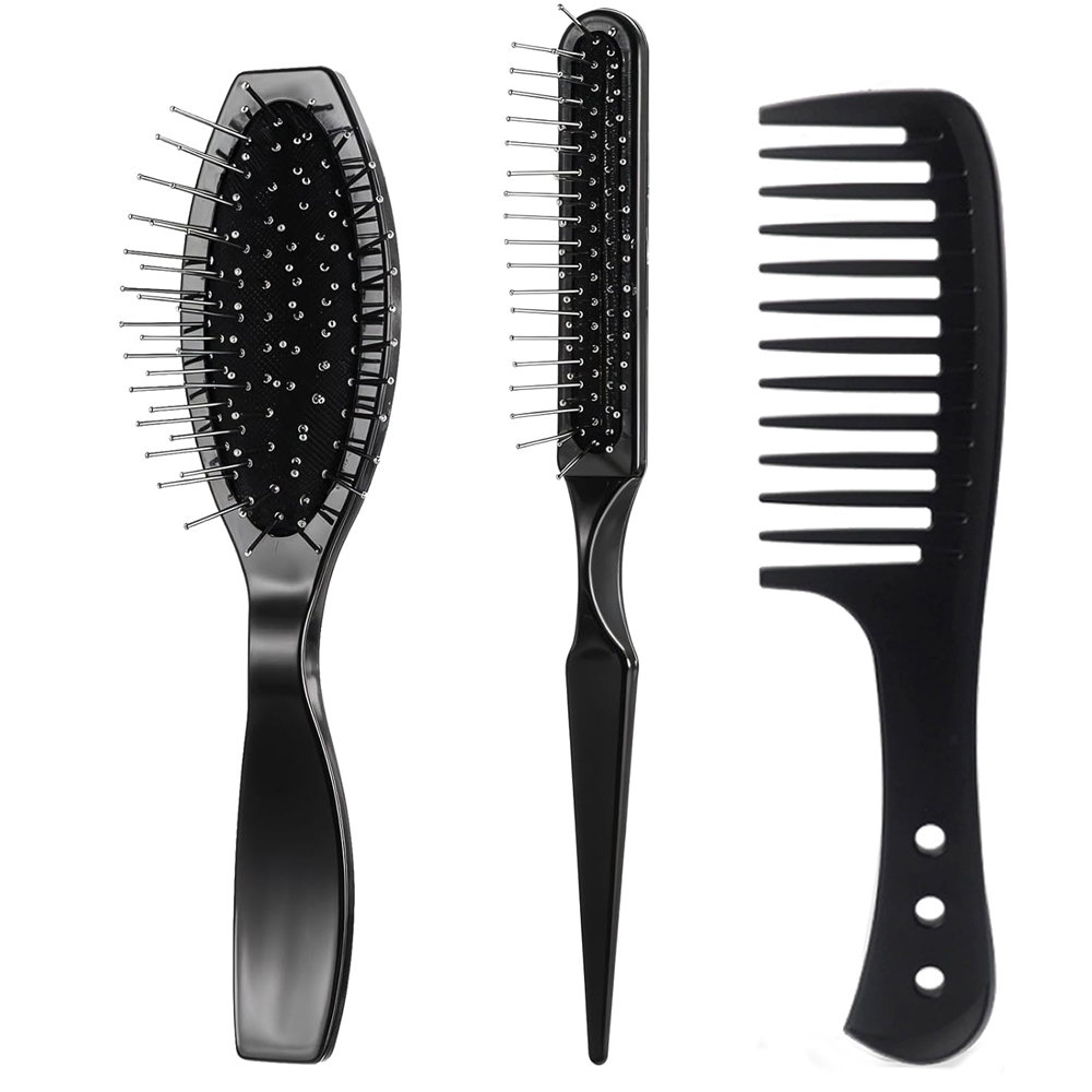 Juego de cepillos para pelucas - Detangling Wide Comb reseña y precio