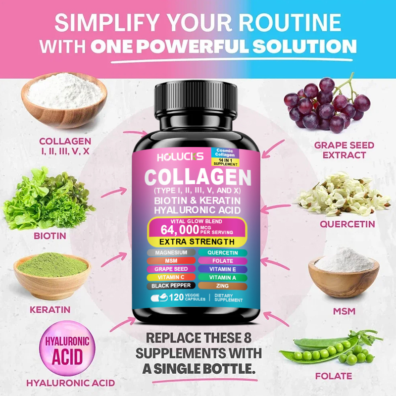 Cápsulas de colágeno con vitam - Hair Care Vitamin E reseña y precio