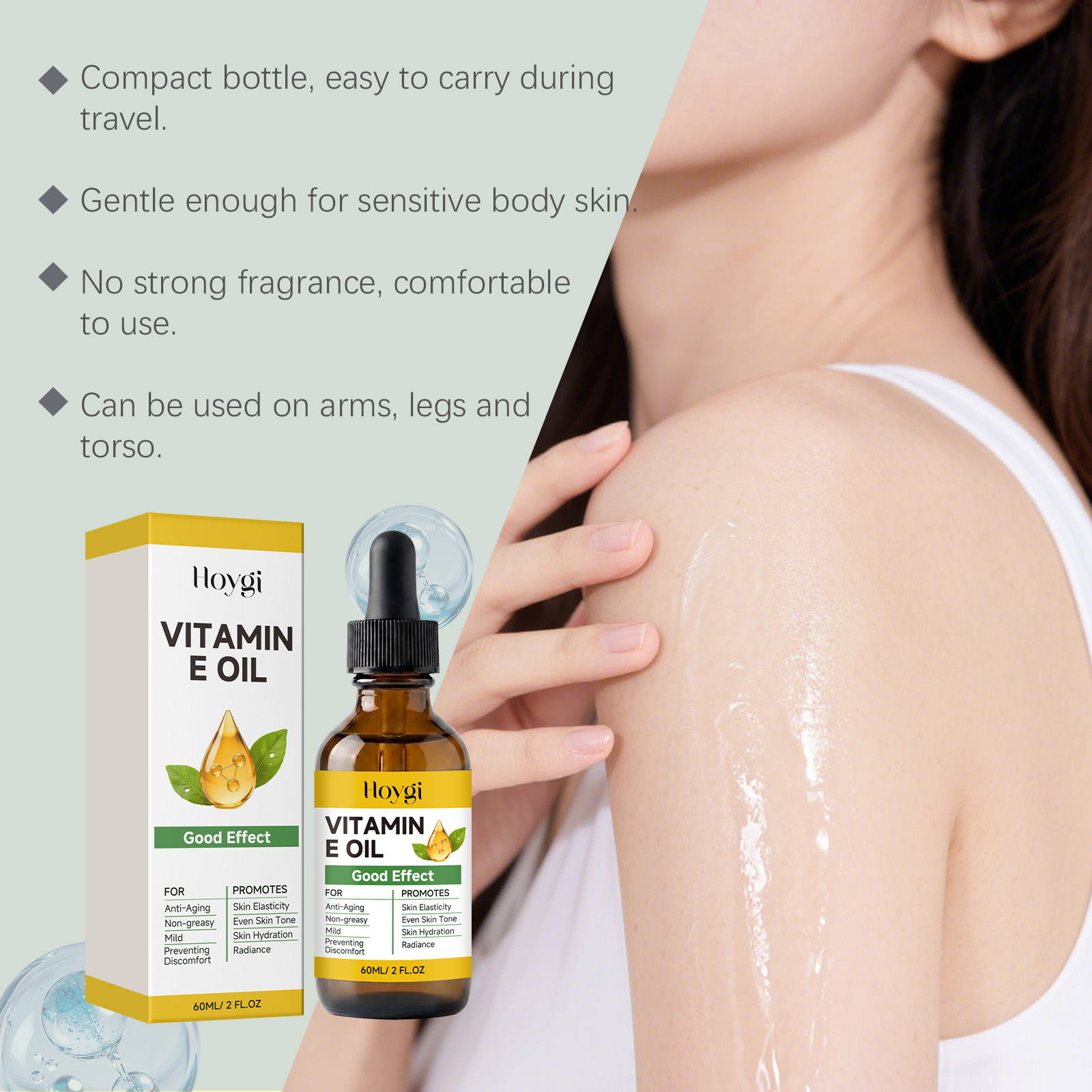 Aceite de Vitamina E Hidratant - Hair Care Vitamin E reseña y precio