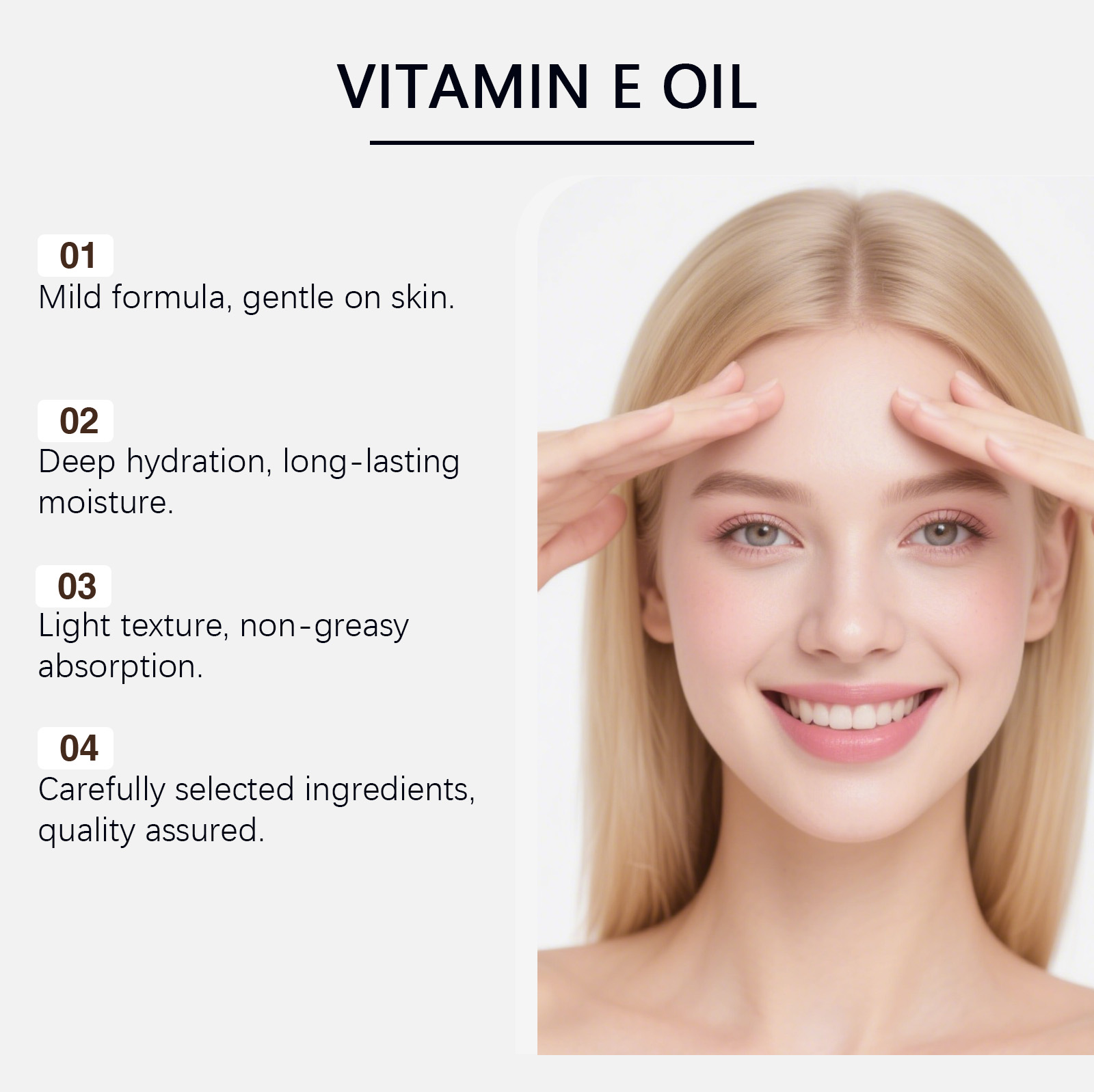 Aceite de Vitamina E - Hidrata - Hair Care Vitamin E reseña y precio