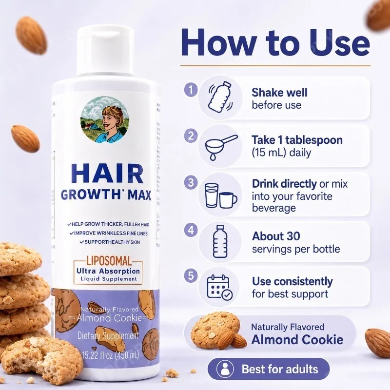 MAX Liposomal para el Crecimie - Hair Care Vitamin E reseña y precio
